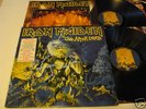 IRON MAIDEN LIVE AFTER DEATH bklet sticker & Gold Promo