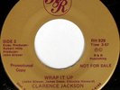 rare Modern Soul 45 CLARENCE JACKSON wrap it up Listen