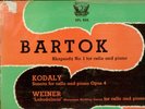 Period SPL 602 Bartok Kodaly Cello Sonatas STARKER Herz