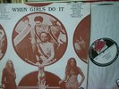 WHEN GIRLS DO IT 2LP NM UNPLAYED RED LIGHTNING UK RARE