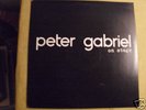 Peter Gabriel On Stage Italy 1980 Biko Records LP