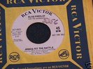 Elvis Presley Promo Gold Std. 45 Joshua Fit The Battle