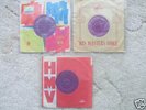 Elvis Presley - 3 HMV 45rpm records - NO RESERVE -L K