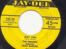 Crickets Dean Barlow JUST YOU Jay-Dee 786
