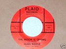 RARE 1960 ALAN RIDDLE ROCKABILLY 45 THE MOON IS CRYING