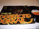 DESMOND DEKKER- THIS IS DESMOND DEKKAR TROJAN UK LP