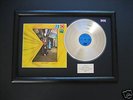 10cc Sheet Music PLATINUM LP DISC with cover