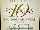 Szigeti / Arrau - Beethoven 10 Sonatas LP mint