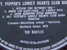 BEATLES SGT PEPPER MONO MISPRESS A DAY IN THE LIFE