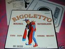 RIGOLETTO Boxd Stereo LONDON SUTHERLAND MacNeil NM 3 LP