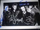 The CLASH -Hand Signed photo- pennie smith-sex pistols+