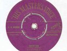 ELVIS PRESLEY.HOUND DOG,PURPLE/GOLD PRINT 7''