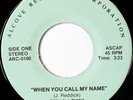 rare Modern Soul 45 J. REDDICK when you call my name He