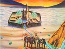 Rare Hard Rock Metal LP MANILLA ROAD Crystal Logic