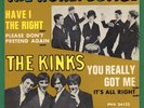 The   KINKS    FRENCH   EP    Vogue  PNV 24122