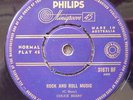CHUCK BERRY ORIGINAL AUS PHILIPS 45 ROCK AND ROLL MUSIC