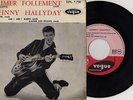 RARE 1er EP DE JOHNNY HALLYDAY T'AIMER FOLLEMENT VOGUE