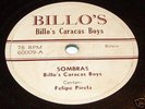 BILLO'S CARACAS BOYS-SOMBRAS-FELIPE PIRELA (M-578)