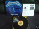 METALLICA RIDE THE LIGHTNING LP + INSERT ORIGINAL EX+