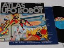 ACTARUS:LP-ATLAS UFO ROBOT-ORIGINAL POSTER COVER+TESTI