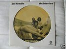 Jimi Hendrix  PICTURE DISC '68 'Interview TOPLESS IMAGE