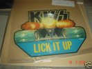 KISS  PICTURE  DISC  LICK IT UP    12000  MADE  SINGLE