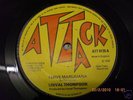 LINVAL THOMPSON I LOVE MARIJUANA . JAMAICAN CALLEY 1978