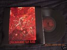 KREATOR LP PLEASURE TO KILL ORIGINAL 80'S PRESSING