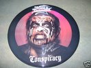 KING DIAMOND CONSPIRACY  U.K. IMP.  PICTURE DISC AUTOGR