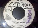 THE BEATLES Ain't She Sweet/Nobody's... ATCO wlp PROMO
