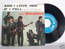the BEATLES- And i love / If i fell    7