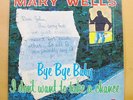 MARY WELLS   BYE BYE BABY   1961  WHITE LABEL   CLEAN