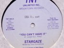 STARGAZE - You Can't Have It - disco funk 12