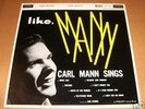 CARL MANN - LIKE MANN - CARL MANN SINGS - LONDON - 1960