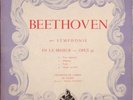 HERMANN SCHERCHEN BEETHOVEN SYMPHONY 7 FRENCH 50'S LP