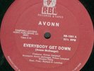 AVONN - Everybody get down - RARE BOOGIE 12