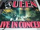QUEEN LIVE IN CONCERT RARE NEW ZEALAND ONLY LIVE LP RAR