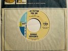 SUNDAY SERVANTS puttin 45*GARAGE ORGAN FUZZ DANCER*HEAR