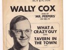 Wally Cox Mr Peppers 45 + Picture Sleeve PROMO
