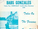 Babs Gonzales '61 Hipster Comedy LP Tales On The Famous