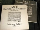 BACH WELL TEMPERED PIANO 1+2 BOX SETS 6 LP - RICHTER