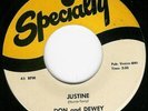 DON & DEWEY BIM BAM / JUSTINE FAB 2 SIDE R&B ROCK HEAR