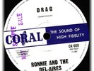 RONNIE AND THE DEL-AIRES DRAG RARE ORIG OZ 60'S SURF 45