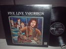 Yardbirds / Five Live Japan Early Press LP DIF-COVER