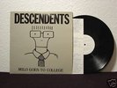 DESCENDENTS * MILO GOES TO COLLEGE * CA PUNK LP 1982