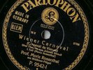 Moriz Rosenthal, piano, German, Parlophon P 9542 78 rpm