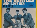 BEATLES.AND I LOVE HER.1964 CAPITOL.w/PICTURE SLEEVE.