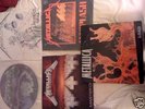 5 Metallica 12 inch vinyls Whiplash/Creeping death/load