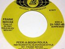 SLOVENIAN POLKA 45 : FRANK NOVAK  BUTTON BOX  VERY RARE