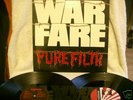 WARFARE pure filth  CANADIAN PRESS + FREE 12''